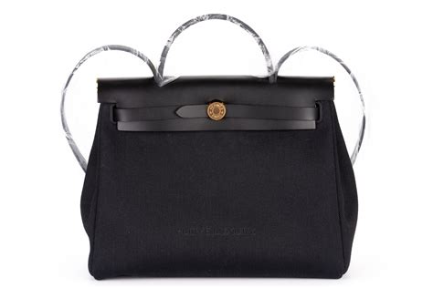 hermes herbag black gold|Hermes herbag 39cm.